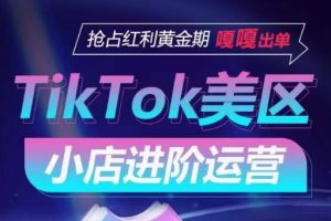 TikTok Shop美区小店进阶运营，抢占红利黄金期 嘎嘎出单